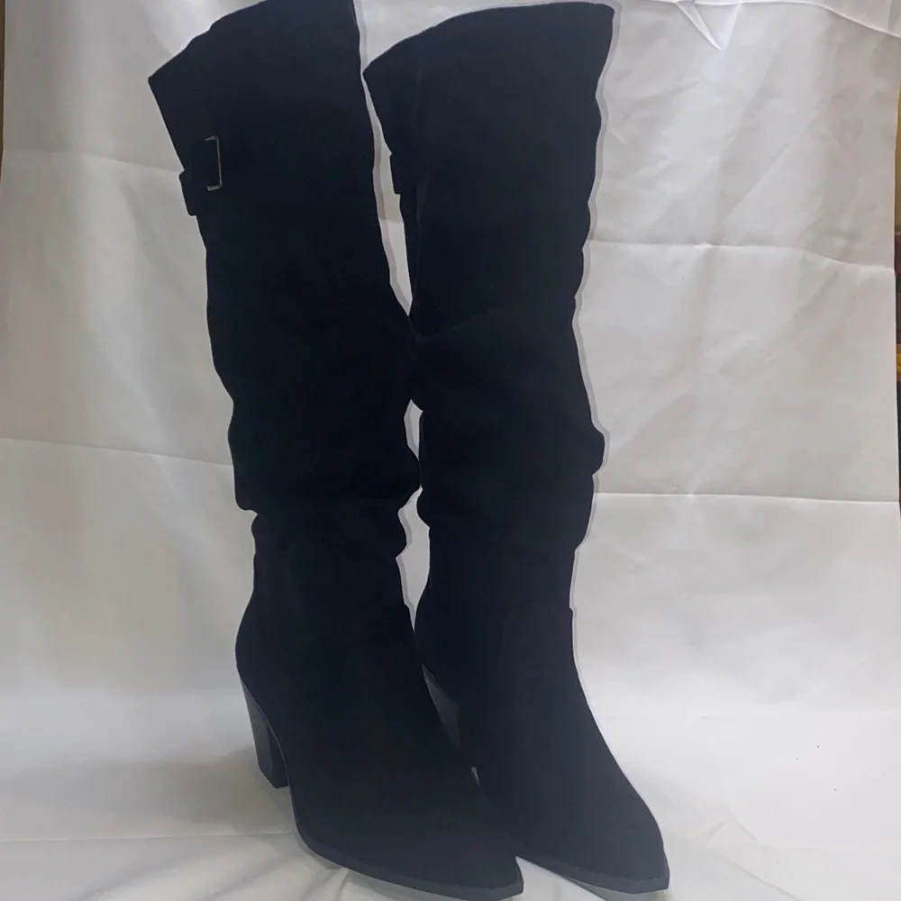 Journee KALEAH KNEE HIGH SLOUCHY BOOT‎